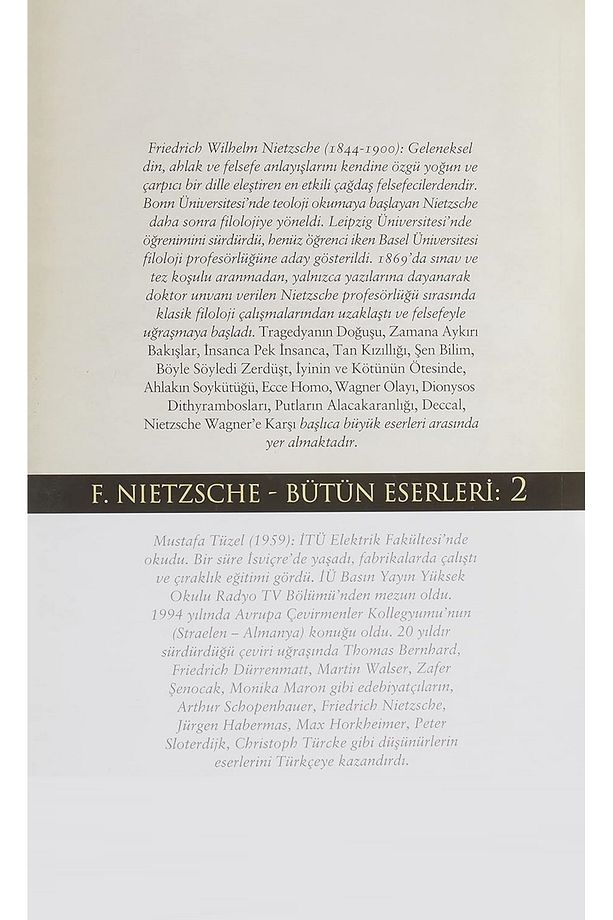 Tragedyanın Doğuşu - Friedrich Nietzsche - 2