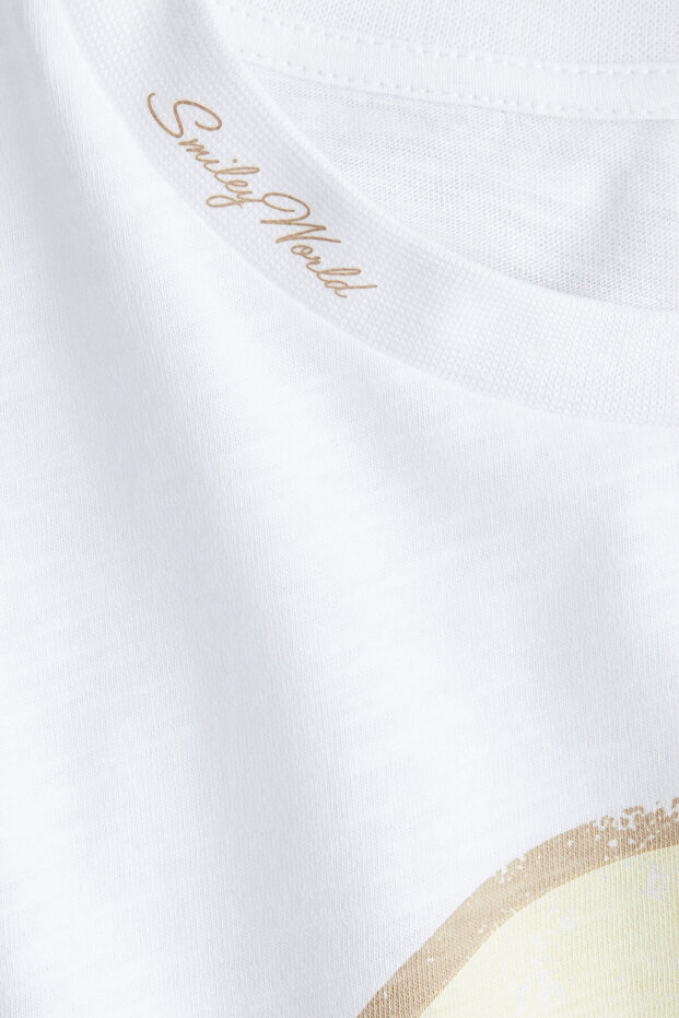 Baskılı Oversize Tişört - 2