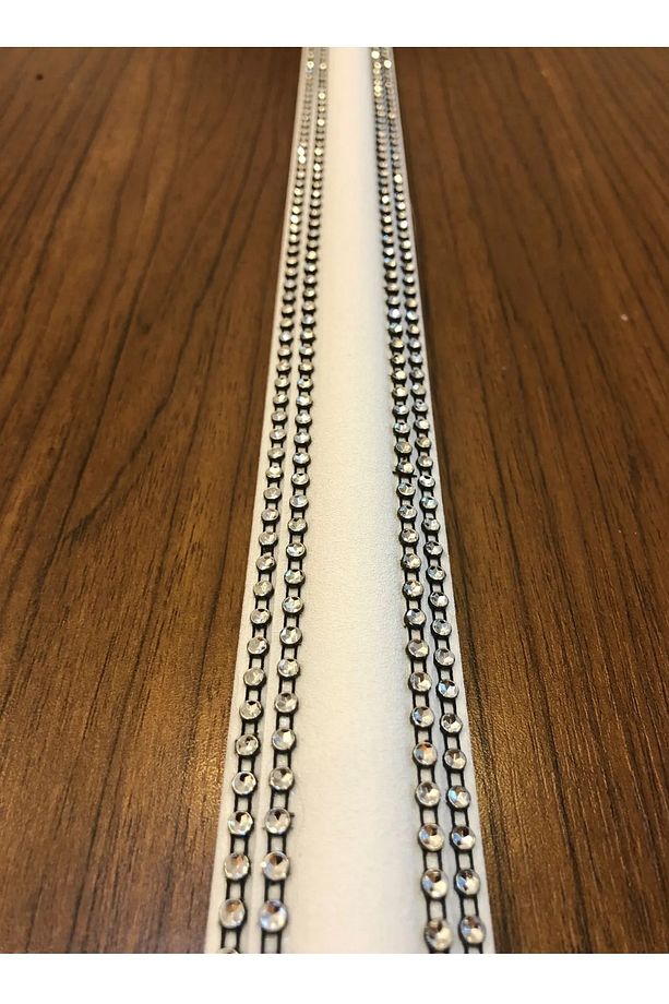 4 Şeritli Dekoratif Siyah Taşlı Strafor Köpük Çıta Kartonpiyer - 1 Metre - 2