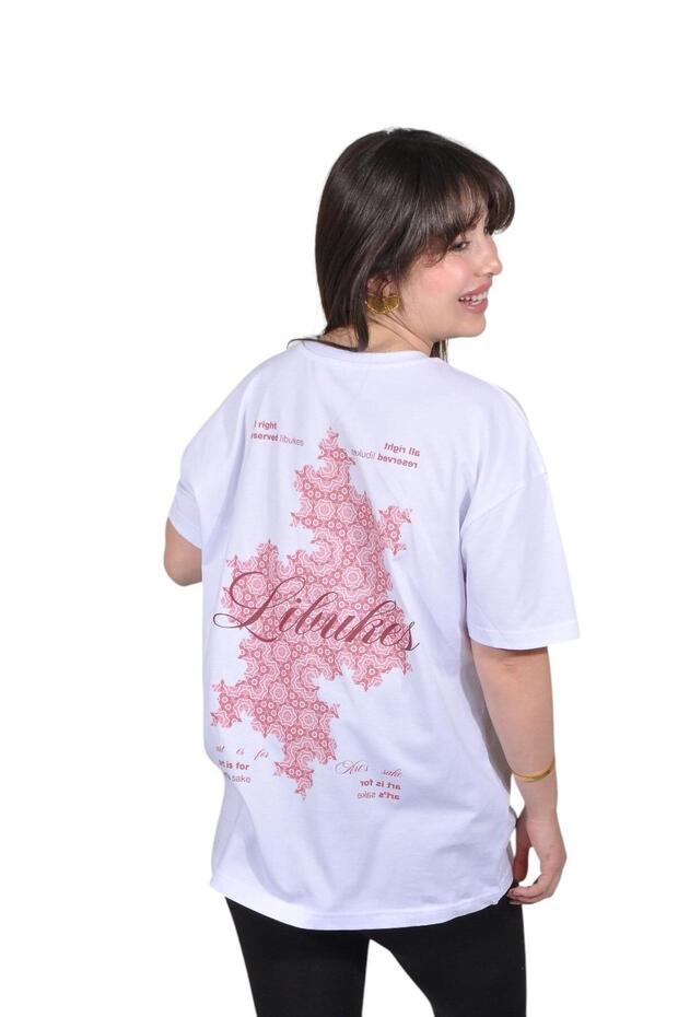 Designed White T-Shirt - 2