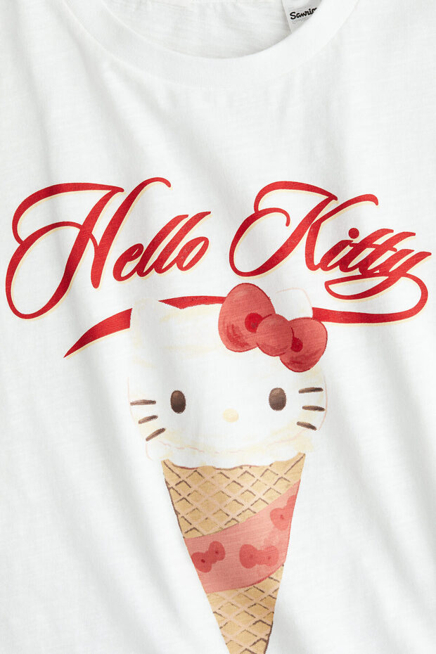 Baskılı Oversize Tişört - 4