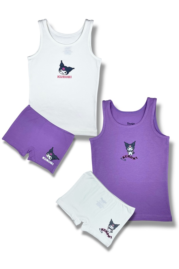 Licensed Girl's 2 Sets Singlet Boxer 22747-49