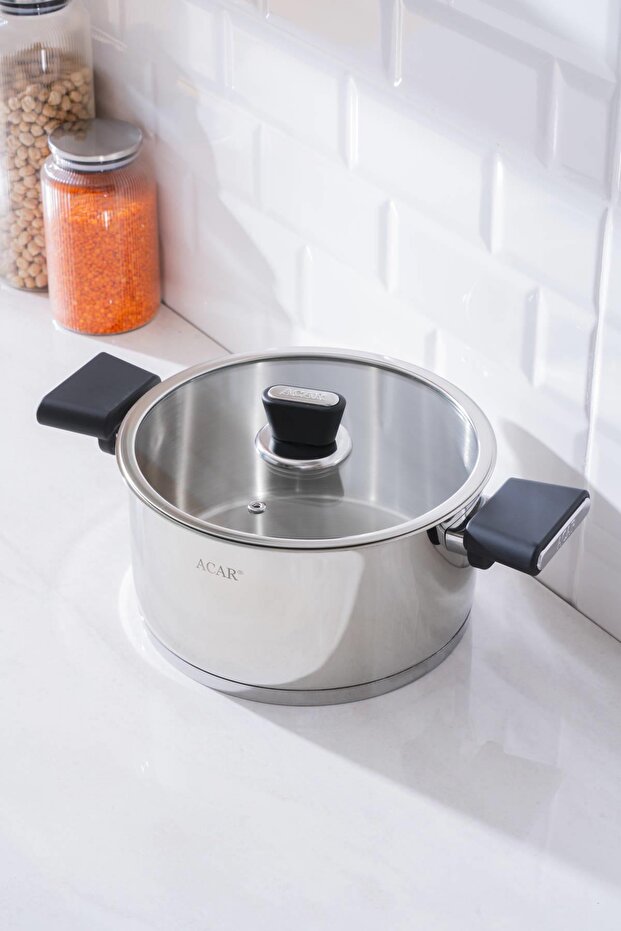 Orkide 16 Parça Çelik Tencere Seti - 8