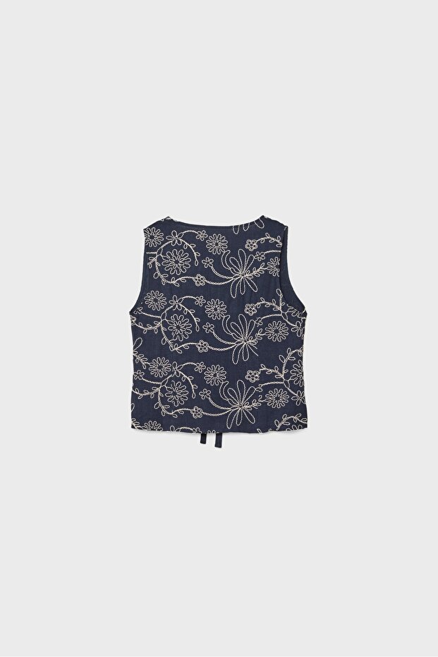 Ketenli işlemeli üst - 7