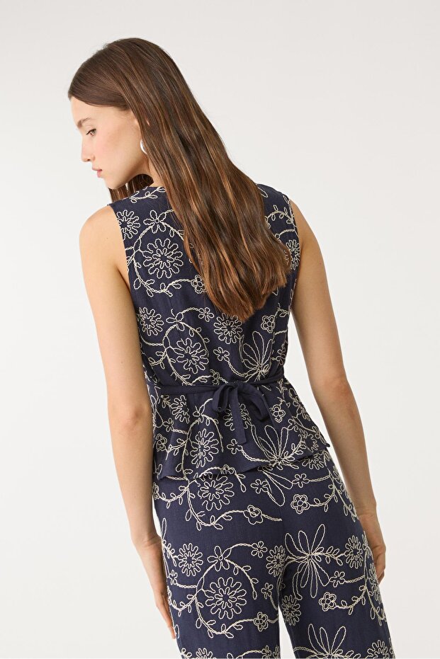 Ketenli işlemeli üst - 5