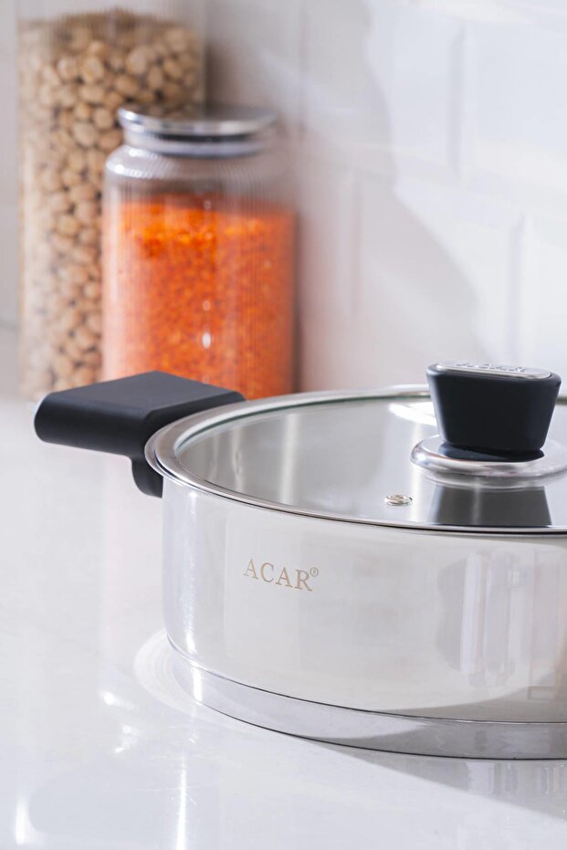 Orkide 16 Parça Çelik Tencere Seti - 4