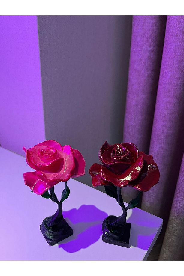 masanızı Güzelleştircek Dekoratif Gül - 4