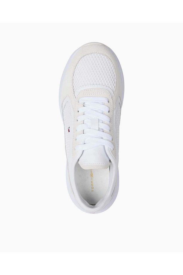 Calvin Klein Deri ve Süet Detaylı Sneaker Ayakkabı YM0YM011530GM Erkek AYAKKABI YM0YM01153 0GM - 4