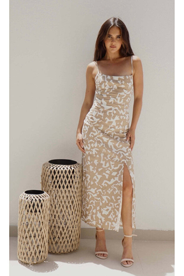 Lucia Open Tie Back Dress