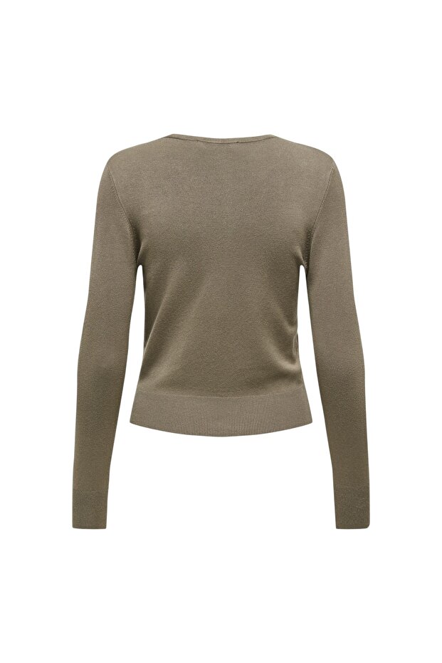 Kadın Örme Triko Kazak - 3