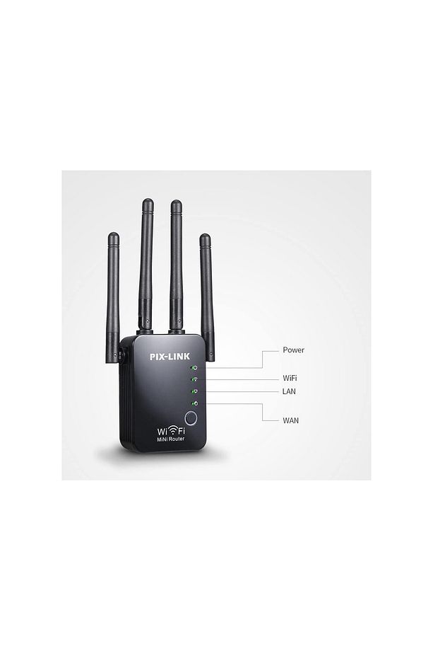 PL-8258 PIX-LINK LV-WR16/100 ACCESS POINT REPEATER ROUTER 300MBPS - 5