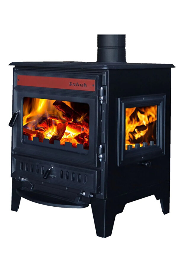 3 Camlı Şömine Soba - 1