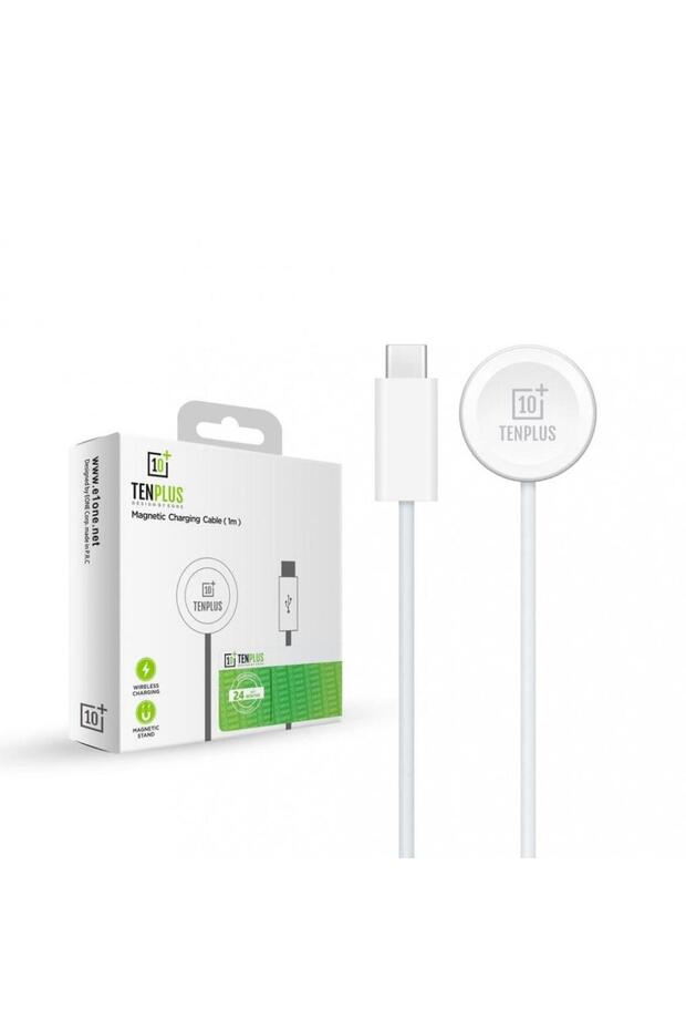 كيبل شحن مغناطيسي لساعة أبل بمنفذ USB-C للشحن السريع والآمن