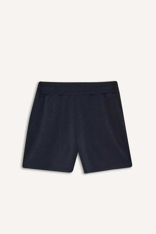 DeFactoFit Standart Fit Sporcu Kısa Paça Modal Şort F5001AX25SM - 1