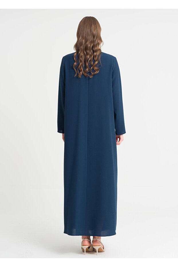 İşlemeli Kemerli Pardesü - 2