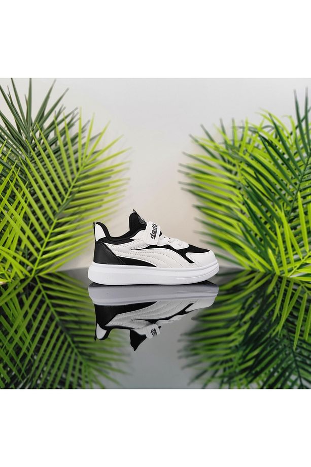 Günlük Kullanıma Uygun Yumuşak Esnek Hafif Rahat Kız Erkek Unisex Çocuk Okul Sneaker Spor Ayakkabı - 1