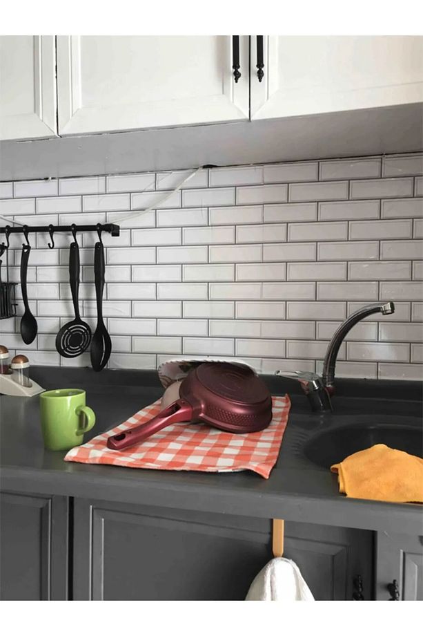 Kendinden Yapışkanlı Folyo-mutfak, Banyo, Tezgah Duvar zemin folyo - 2