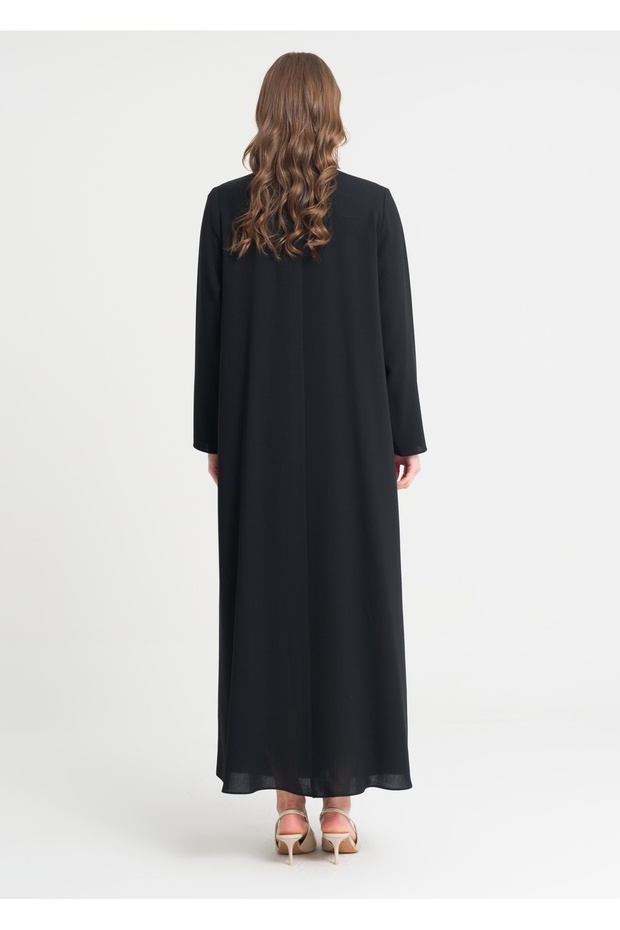 İşlemeli Kemerli Pardesü - 2