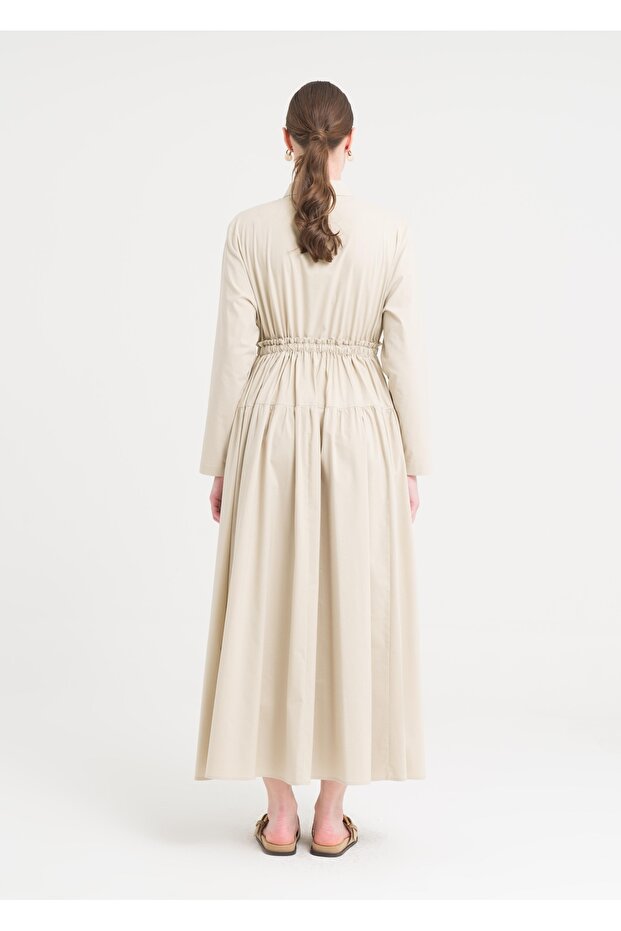 Beli Lastikli Elbise - 2