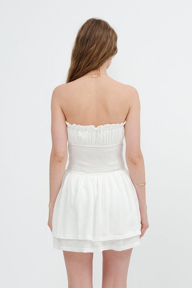 Straplez Gipeli Elbise E17338 - 6
