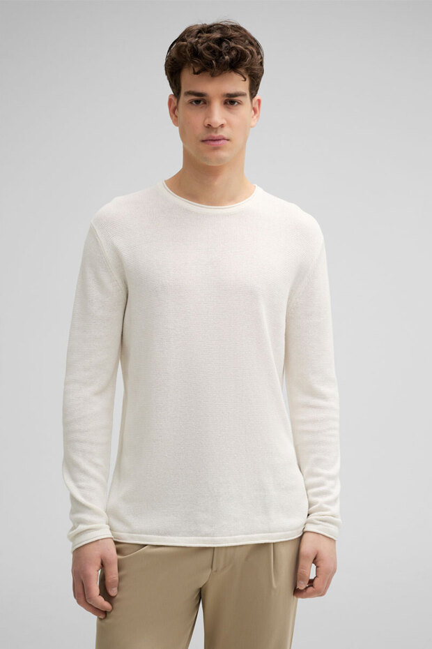 BLUZA 11 LEVI-RL - - L, CREM - 1