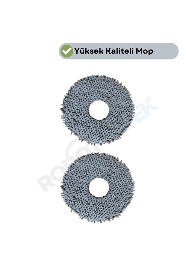 Roborock Saros Z70 Compatible 2 Pieces Microfiber Mop Cloth