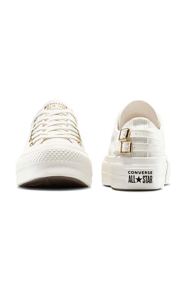 Chuck Taylor All Star Unisex Bej Sneaker Ayakkabı A11866C - 3