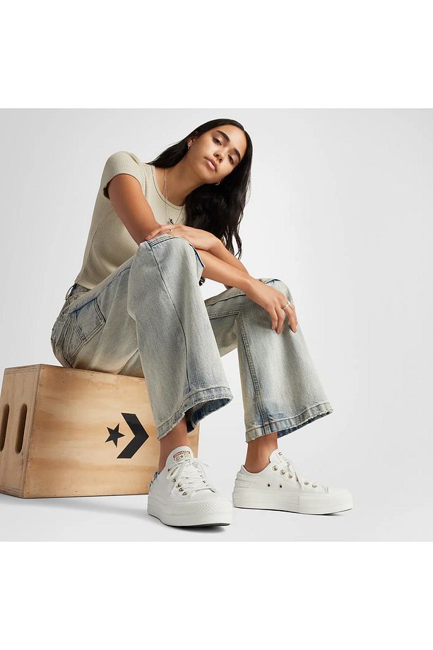 Chuck Taylor All Star Unisex Bej Sneaker Ayakkabı A11866C - 8
