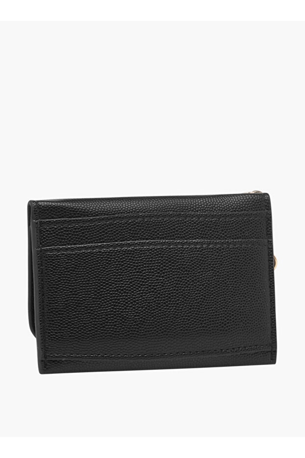 Textured Bi-Fold Cardholder with Hook and Loop - W 0.5 x H 7.7 x D 10.6 cm - 2