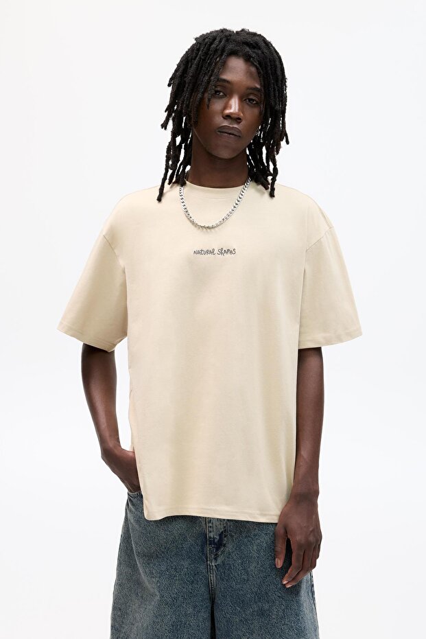 İşlemeli t-shirt - 1