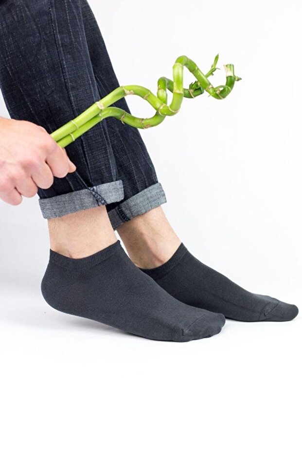 Bambu Patik Erkek Çorap - Desen Çorap - 3