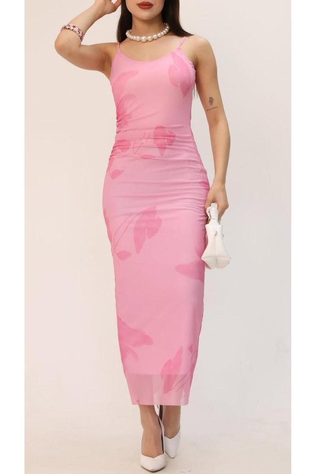 Women's Adjustable Strap Tulle Dress