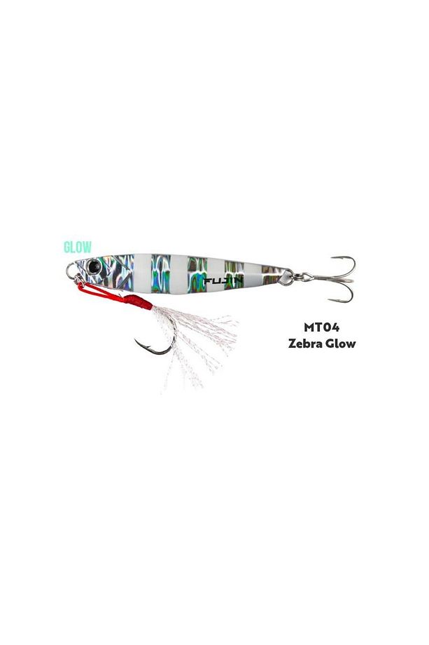 Jig-X 60gr Shore Jigging Jig Yem (RENK: MT04 Zebra Glow ) - 1