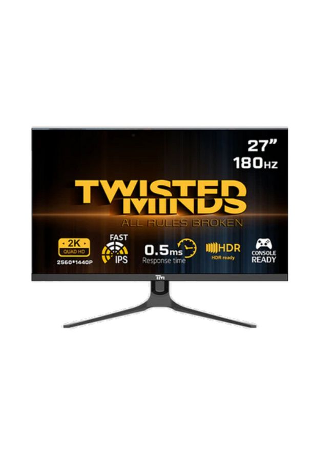 TWISTED MINDS 27" TM27QHD180IPS QHD 2K 180HZ 0,5MS HDMI DP HDR READY FAST IPS RGB GAMING MONİTÖR - 1