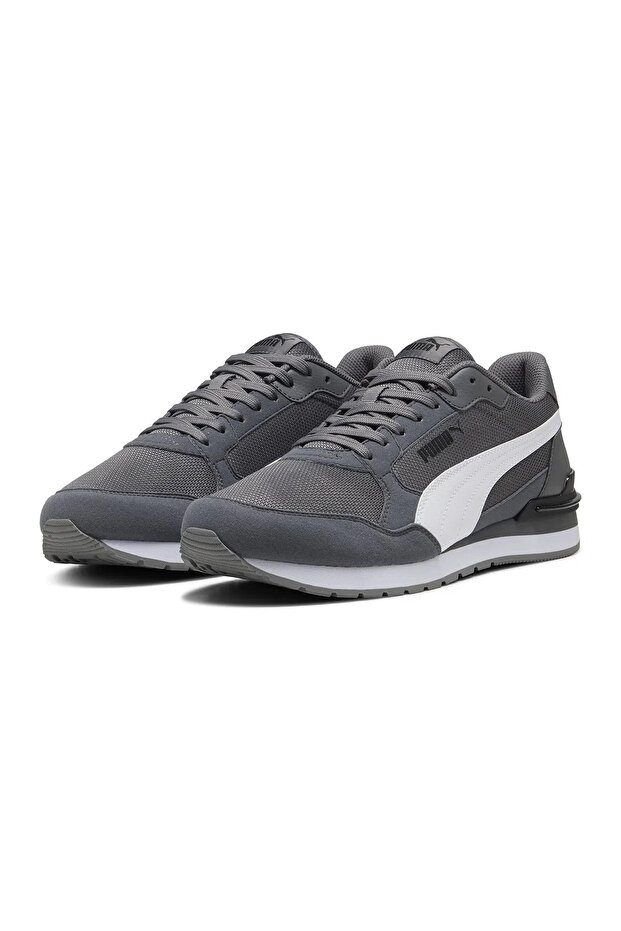 St Runner V4 Mesh Erkek Gri Sneaker Ayakkabı 39966603 - 2