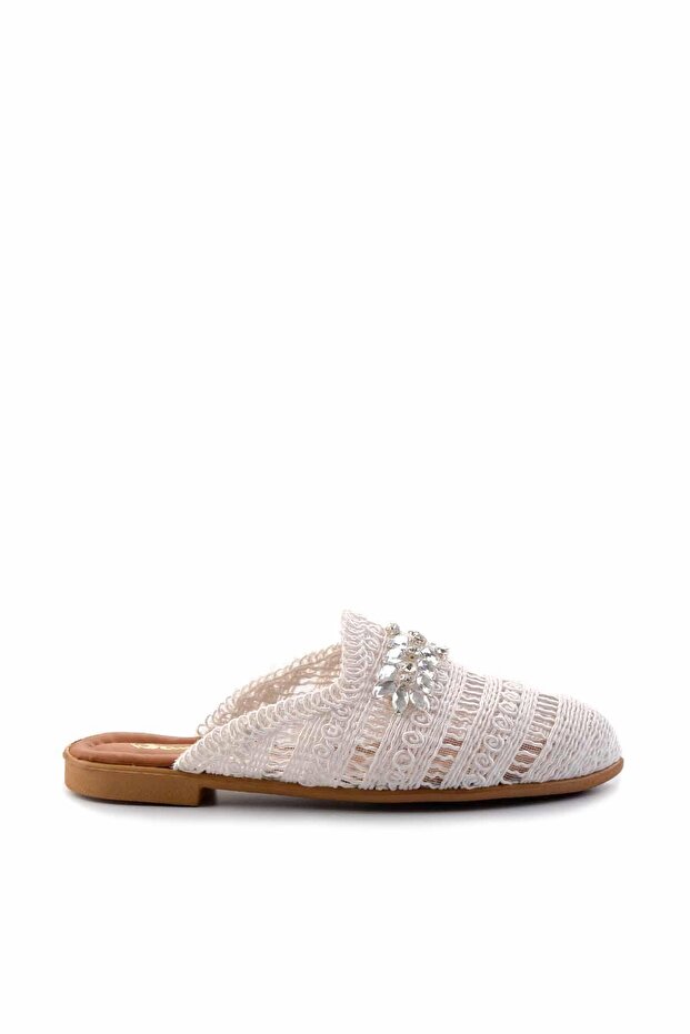 White Women's Slippers K04360001316