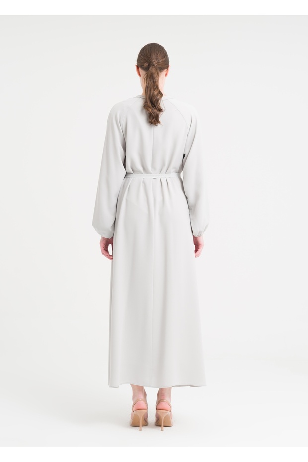 Reglan Kol Kemerli Elbise - 2