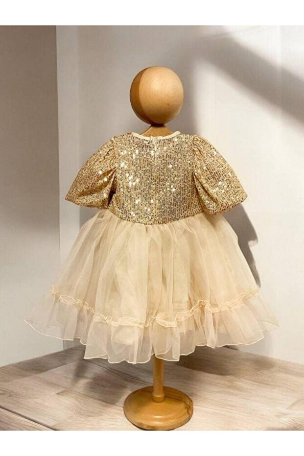 Girl's Top Sequin Tutu Evening Dress