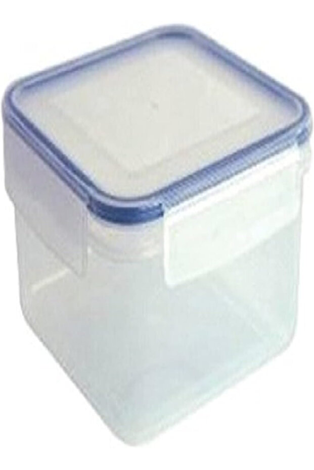 1.1L Clip & Close Square Food Container – Clear, BPA-Free, Leakproof Storage