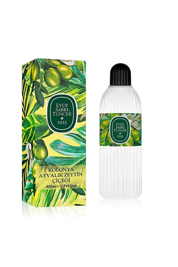 Eyüp Sabri Tuncer Ayvalık Olive Flower Cologne Cylinder Pet Bottle (400ml)