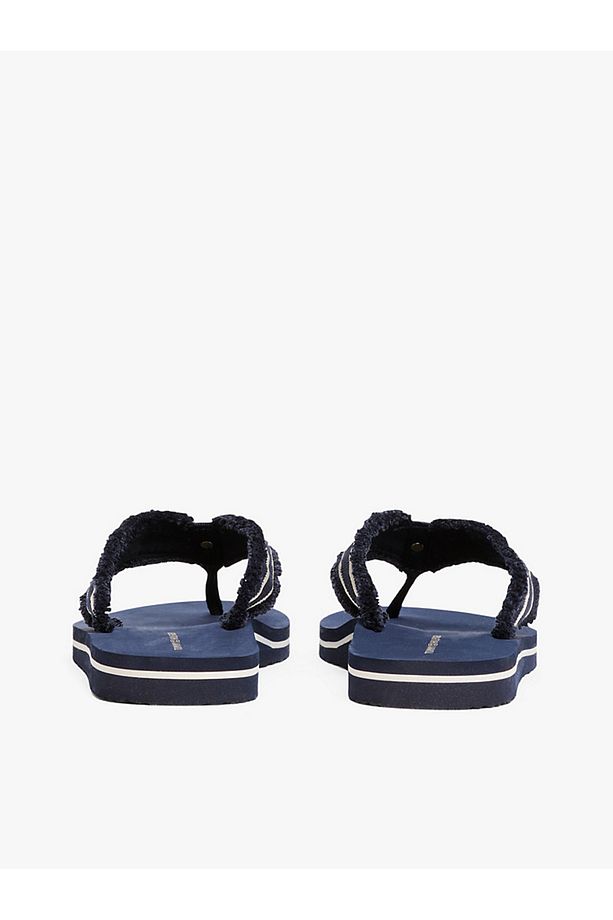 TH Monogram Webbing Strap Flip-Flops - 5