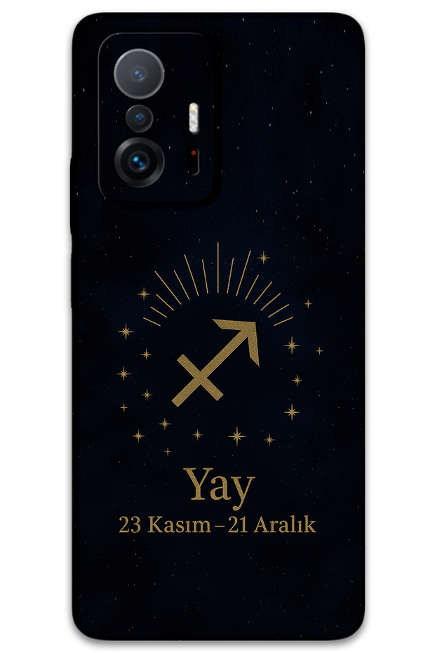 Xiaomi Mi 11t Compatible Sagittarius Pattern Phone Case + Screen Protector - 5776