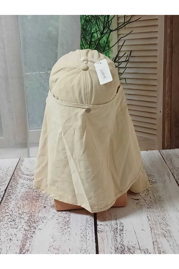 Ense Korumalı File Maskeli Şapka - 3
