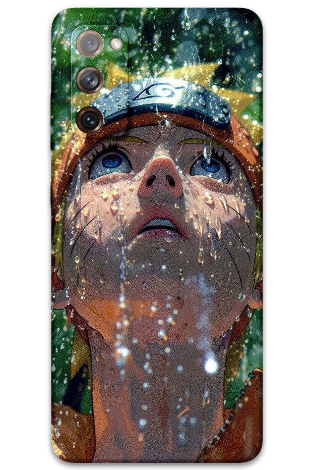 Galaxy S20 Compatible Anime Patterned Phone Case + Screen Protector - 5750
