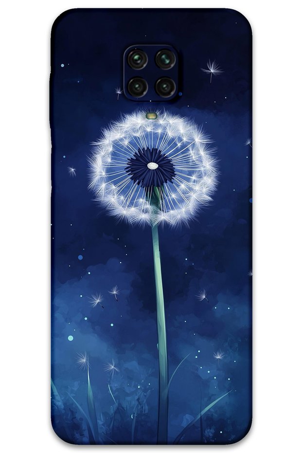 Xiaomi Redmi Note 9 Pro Compatible Flower Pattern Phone Case + Screen Protector - 5787