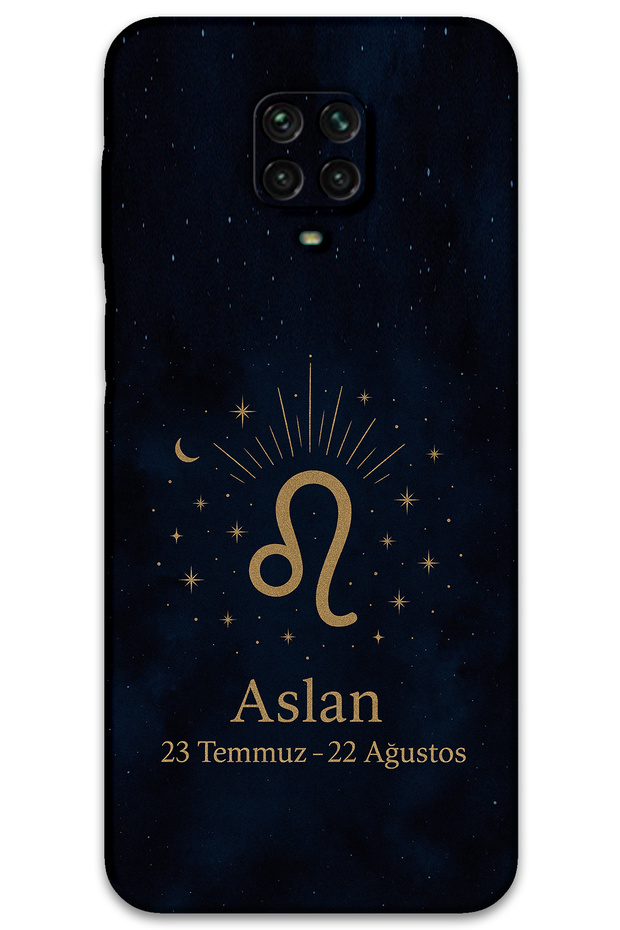 Xiaomi Redmi Note 9 Pro Compatible Leo Pattern Phone Case + Screen Protector - 5772
