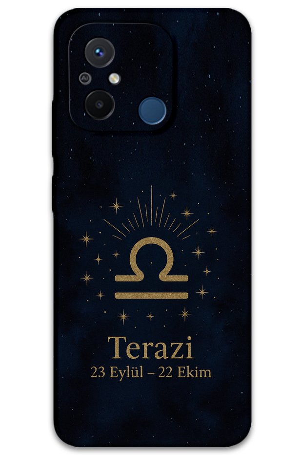 Xiaomi Redmi 12C Compatible Libra Pattern Phone Case + Screen Protector - 5774