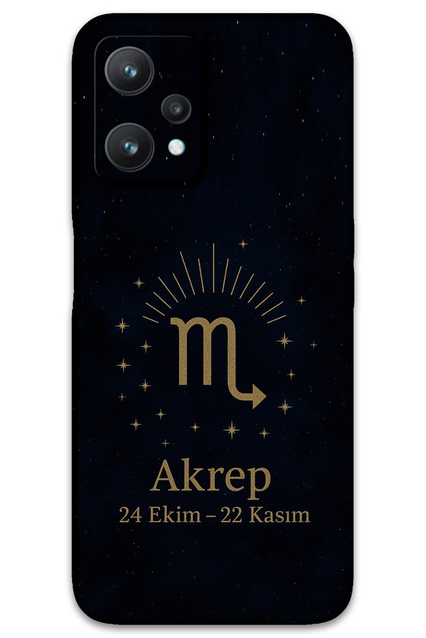 Realme 9 Pro Compatible Scorpio Pattern Phone Case + Screen Protector - 5775