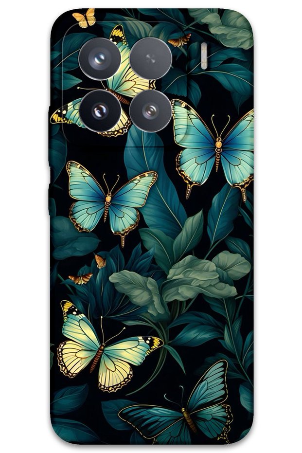Xiaomi Mi 15 Compatible Butterfly Pattern Phone Case + Screen Protector - 5791