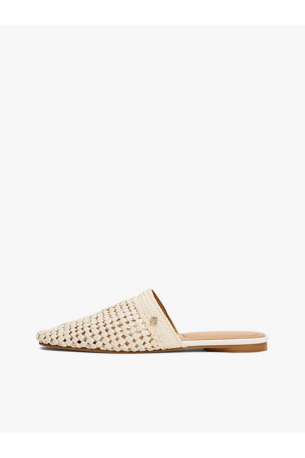 The Runway Collection TH Monogram Crochet Mules - 8